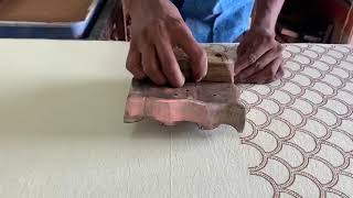 Ajrak Block Printing -1