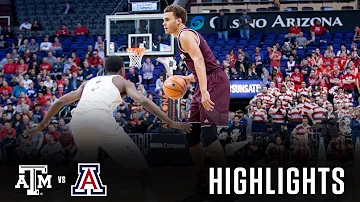 Men's Basketball: Highlights | Arizona 67, A&M 64
