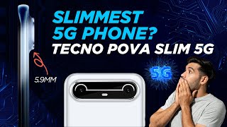 Tecno Pova Slim 5g Review In Hindi | Gaming Test, Camera, Battery & Price In India 2025