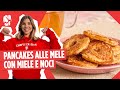 Pancakes alle mele con miele serviti con tè alle mele | CHEF in CAMICIA