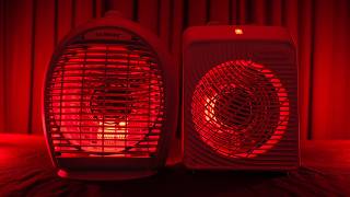 💤 Two Heater Fans, One Cozy Escape from Reality 😴
