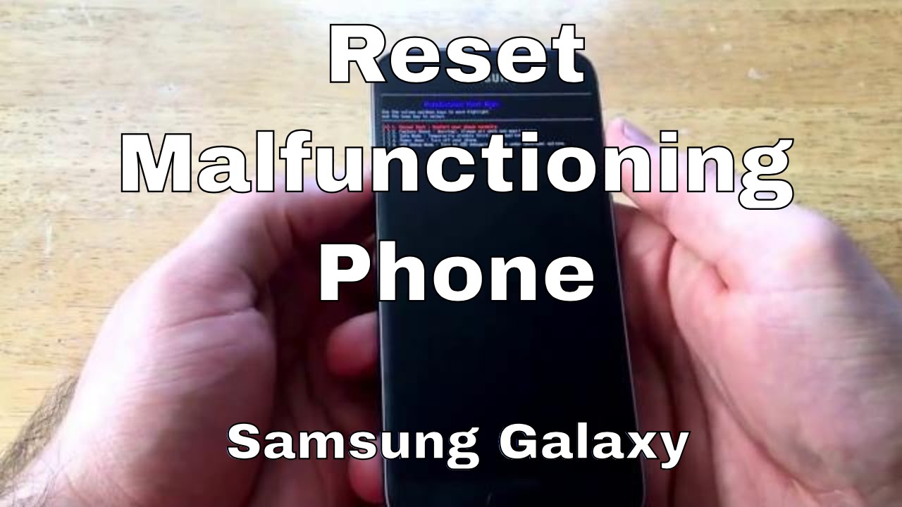 Reset Samsung S7