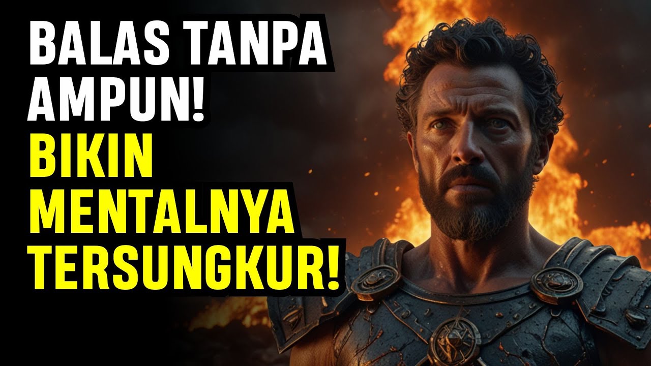 5 Cara MEMBUAT MENTAL Orang yang MENYAKITIMU HANCUR BERANTAKAN | Filsafat Stoikisme