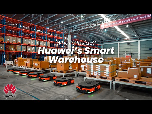 Inside Huawei’s Smart 5G Warehouse: The Future of Logistics is Here! [Biz. Ep. 03] class=