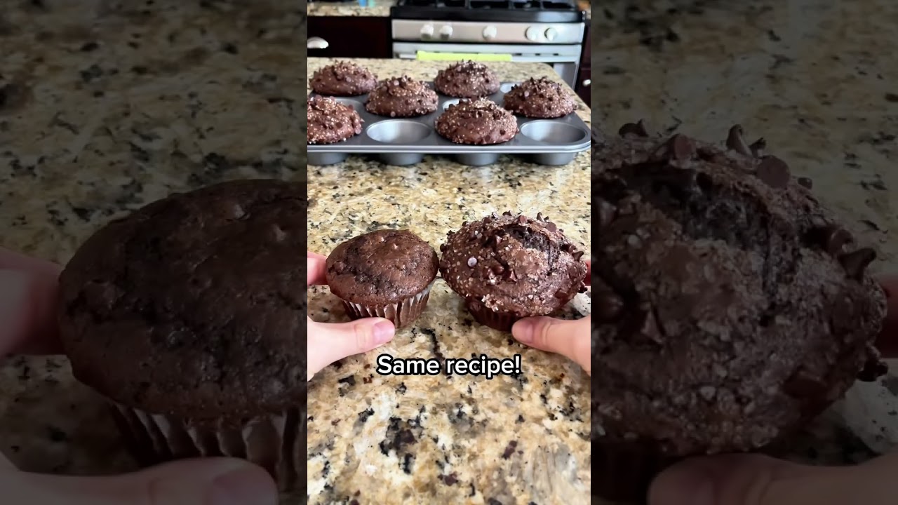 The secret to bakery-style muffin tops?