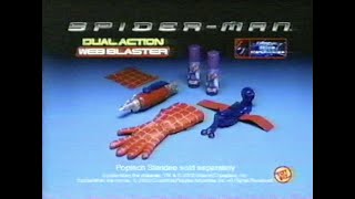 Spider Man Web Blaster Toy Commercial from 2002