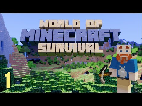Minecraft 1.18 Lets Play Survival - Episode 1 - The First Day