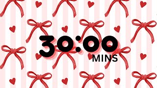 30-Minute Study Timer with Lofi 🎵 | Cottagecore Aesthetic🎀