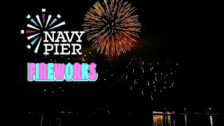 NAVY PIER FIREWORKS IN CHICAGO, ILLINOIS by TicTacGo 692 views 1 year ago 9 minutes, 22 seconds