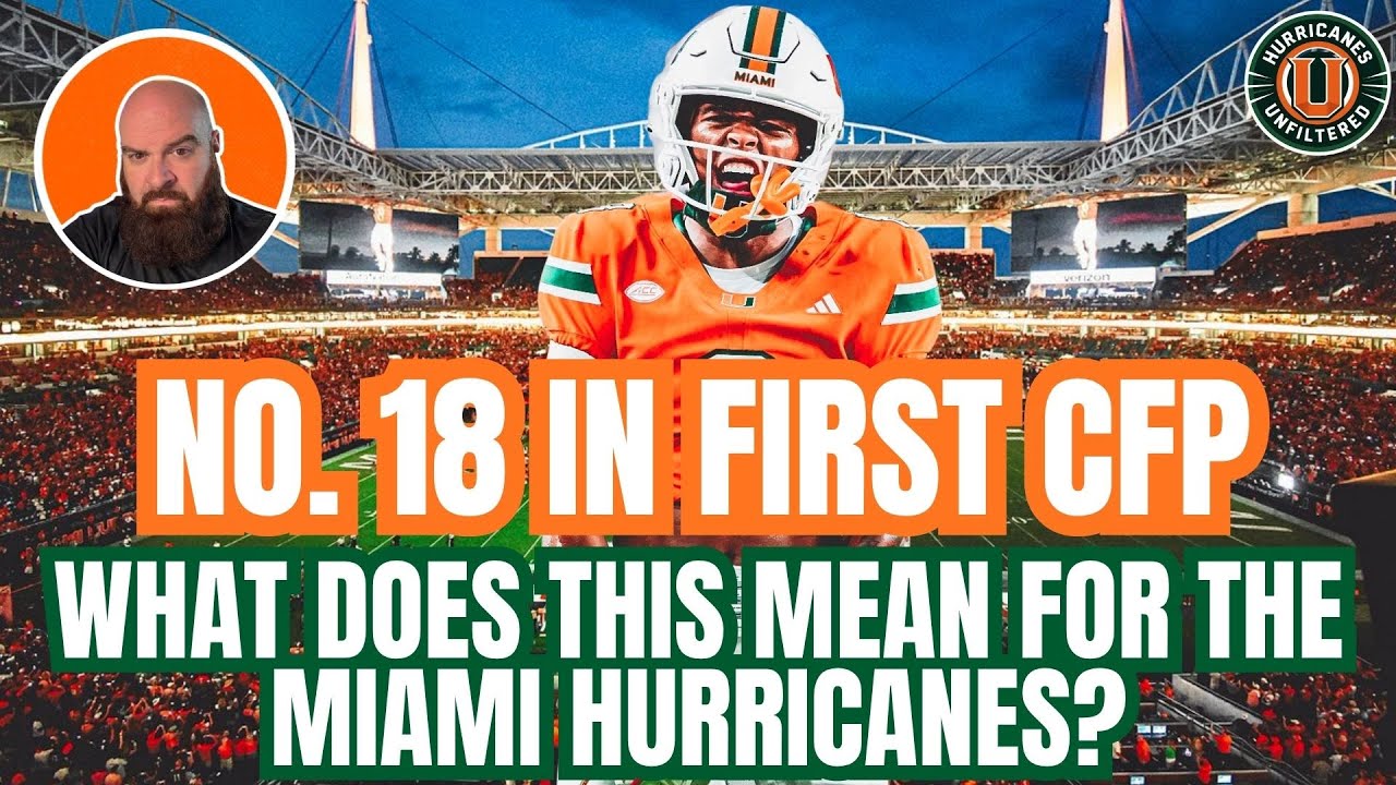 «Майами Харрикейнз» заняли 18-е место в предварительном опросе CFP. ДОКАЗЫВАЕТ, ЧТО Опрос Associa...