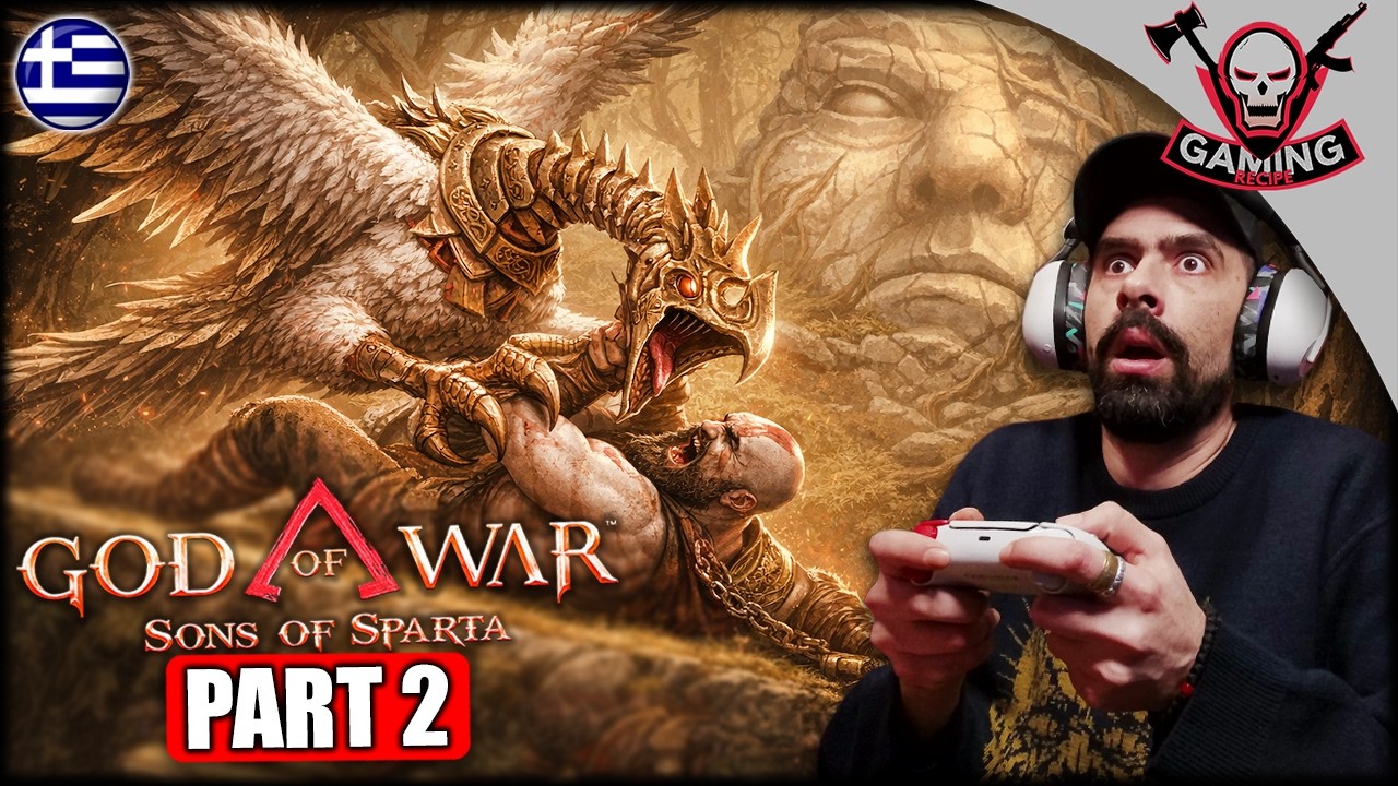ΠΟΛΕΜΗΣΑ ΤΗΝ ΣΤΥΜΦΑΛΙΔΑ ΟΡΝΙΘΑ! | GOW SONS OF SPARTA GREEK WALKTHROUGH GAMEPLAY #2 #gowsonsofsparta