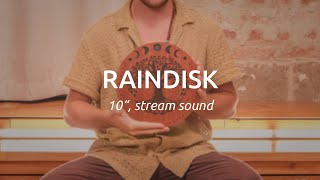 10 Rain Disk, Stream Sound, Moon Phases & Tree of Life Carving, RDO10MTOL - Meinl Sonic Energy