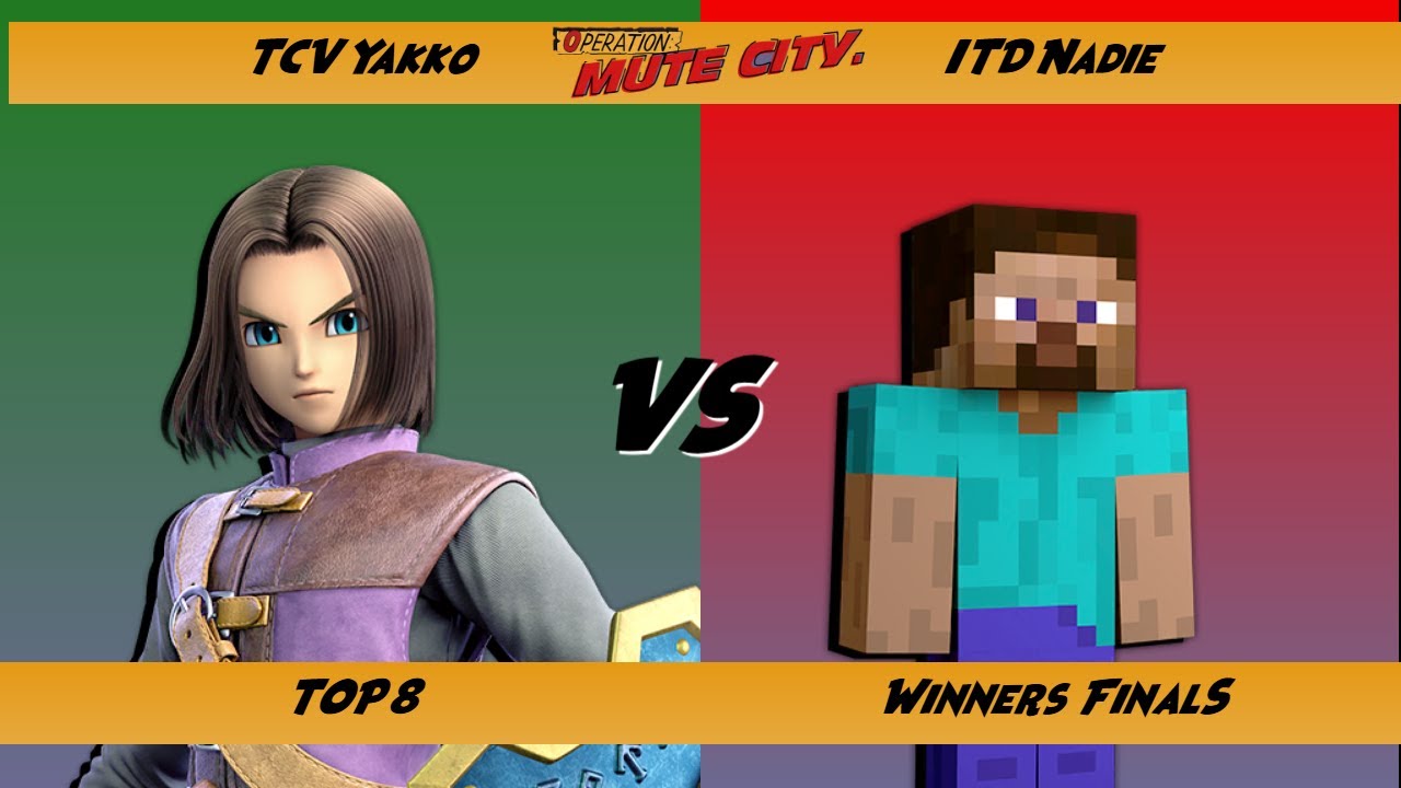 Operation: Mute City TOP 8 WINNER FINALS | TCV Yakko (Hero) vs ITD Nadie (Steve)