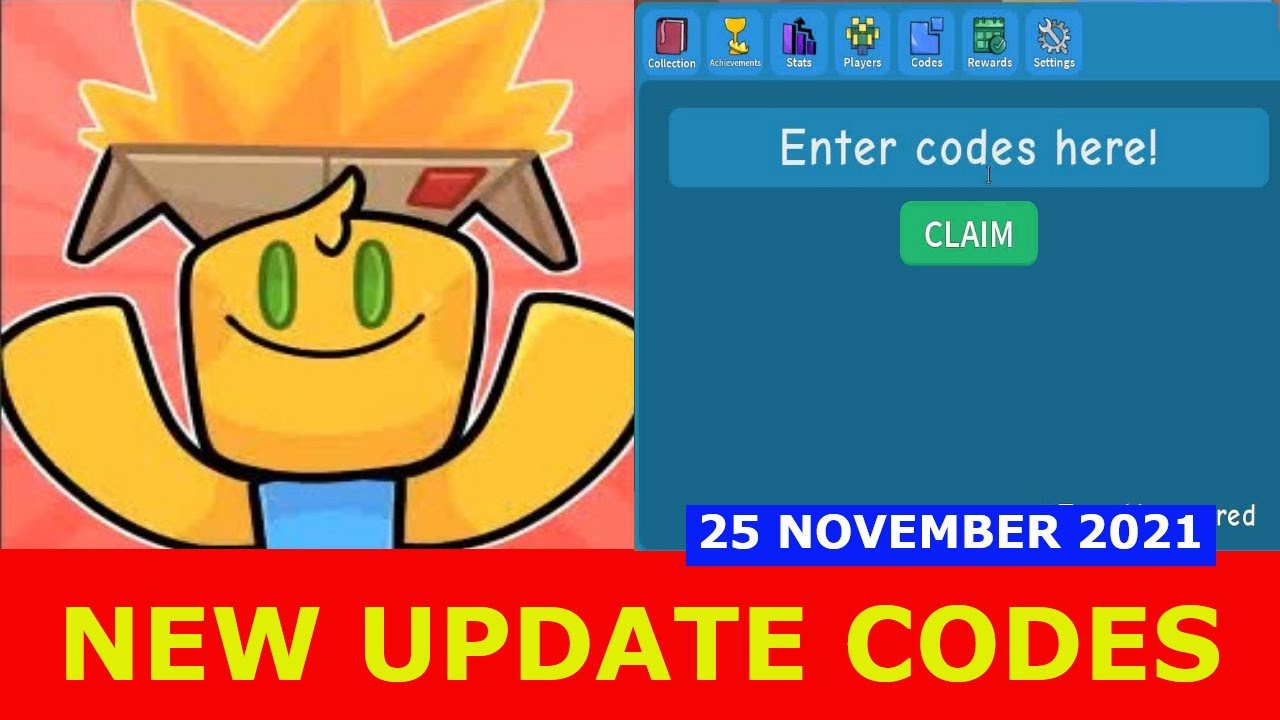 NEW UPDATE CODES *HAPPY THANKSGIVING UPDATE* Unboxing Simulator ROBLOX | November 26, 2021