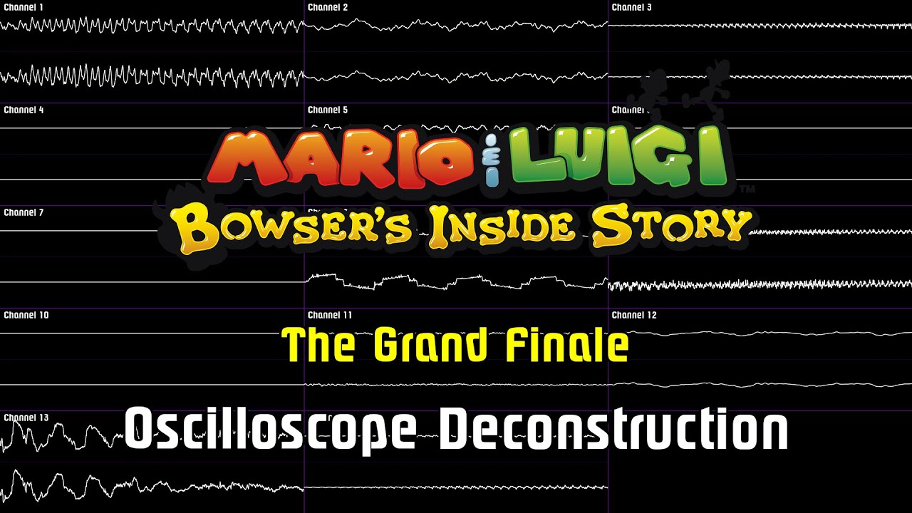 Mario & Luigi: Bowser's Inside Story - The Grand Finale [Oscilloscope Deconstruction]