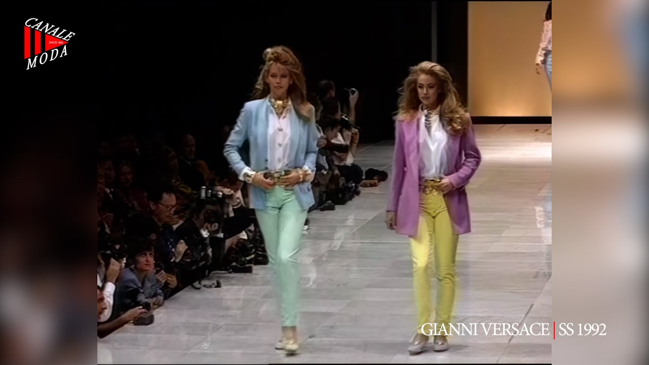 GIANNI VERSACE Весна 1992 Милан