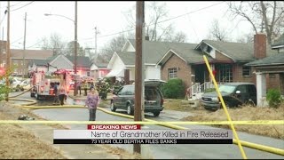 Name of grandmother killed in fire released