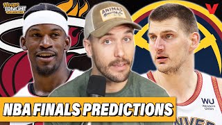 Heat-Nuggets NBA Finals Predictions: Will Butler \& Miami upset Jokic \& Denver? | Hoops Tonight