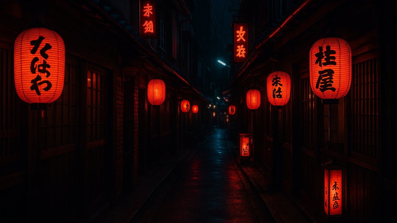 Квартал красных фонарей Осаки Тобита Синчи - Япония