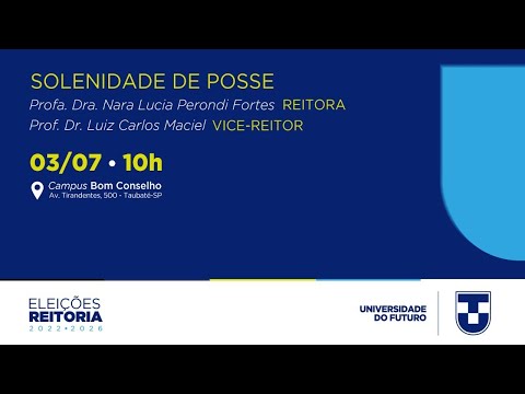 Solenidade de Posse | Gestão 2022-2026