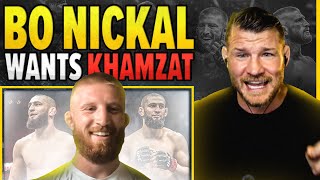 BISPING interviews BO NICKAL: "3 MORE FIGHTS, THEN UFC TITLE!"