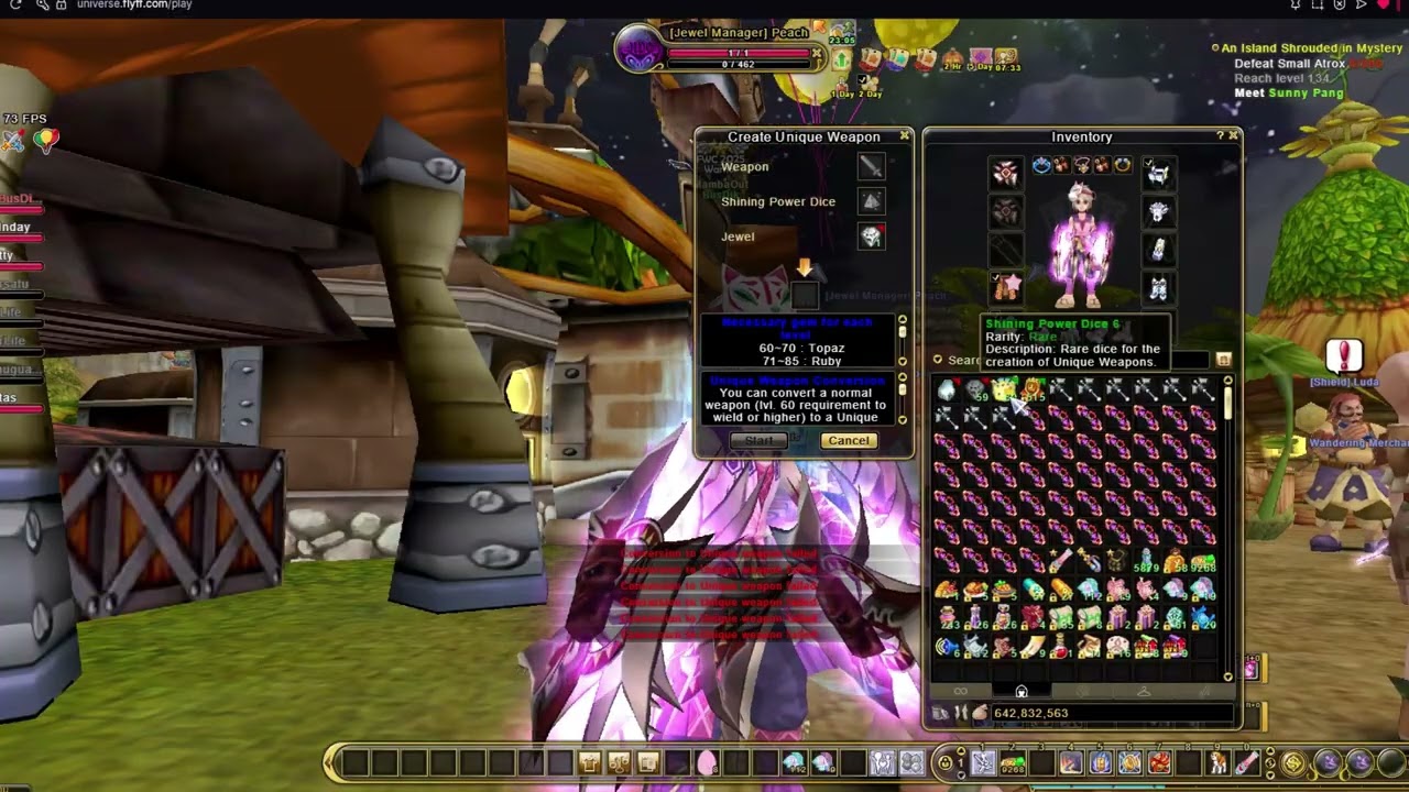 Flyff Universe FWC v3 3rd Batch Crafting Bloody