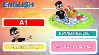 APRENDO EN CASA INGLÉS - A1 - EXPERIENCIA 4 - ACTIVITY 2