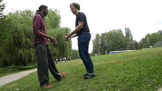 Polyrhythmic Juggling (2:3) at Trout Lake
