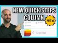New QuickSteps Column in SharePoint Lists: Buttons for Email, Set Value, and Run Flows