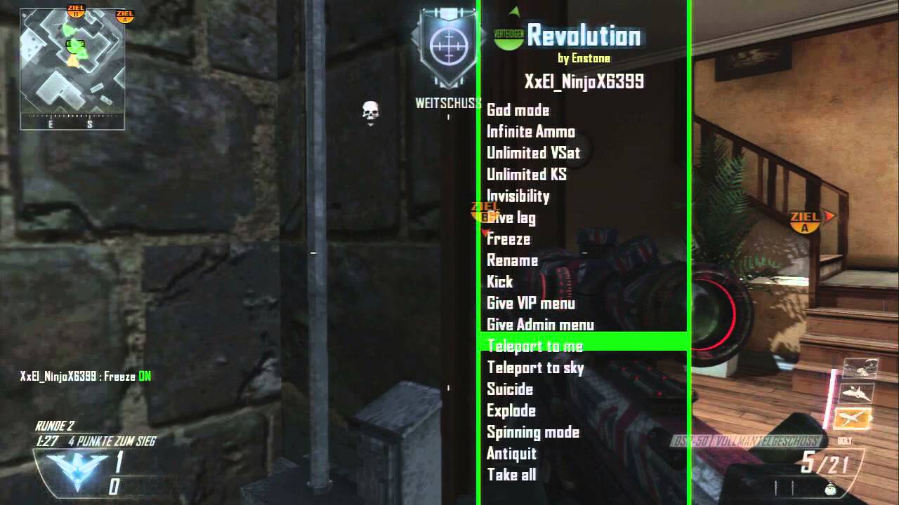 Revolution Hack | Black OPS 2 Godmod | 2014