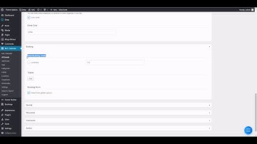 Modern Events Calendar - Booking Form