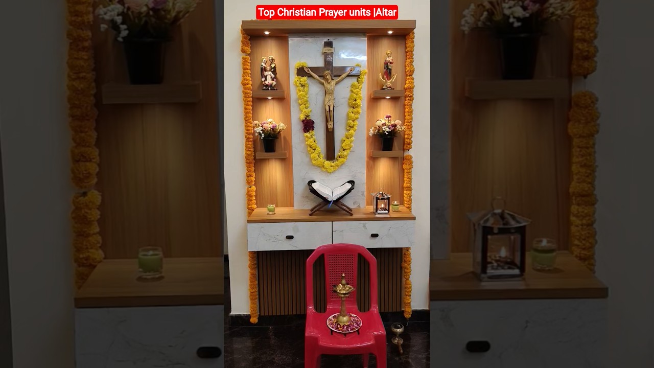Catholic Altar Design|Christian Prayer unit 2026| Pooja unit|pooja room 