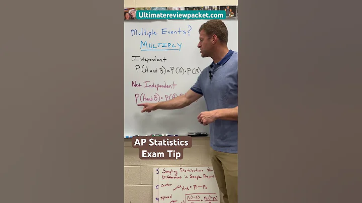 AP Statistics Exam Tip - multiple events? Multiply! #apstats #apstatistics #apexams #apexamprep