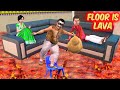 Floor is lava challenge money thief hindi kahani hindi stories moral stories new funny comedy