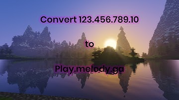 How to turn Minecraft server ip into a domain in under 2 minutes for Free