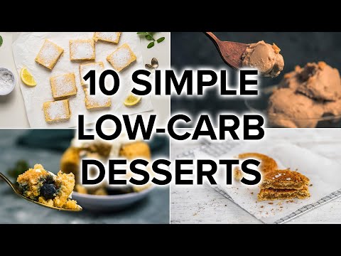 10 Super Simple Low-Carb Dessert Recipes
