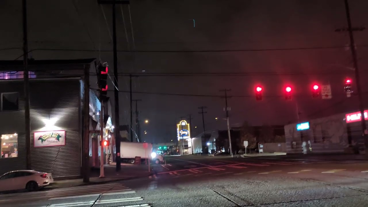 Bike signals crossing intersection