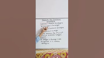 Absolute and Conditional Convergence #roshanengineeringhub