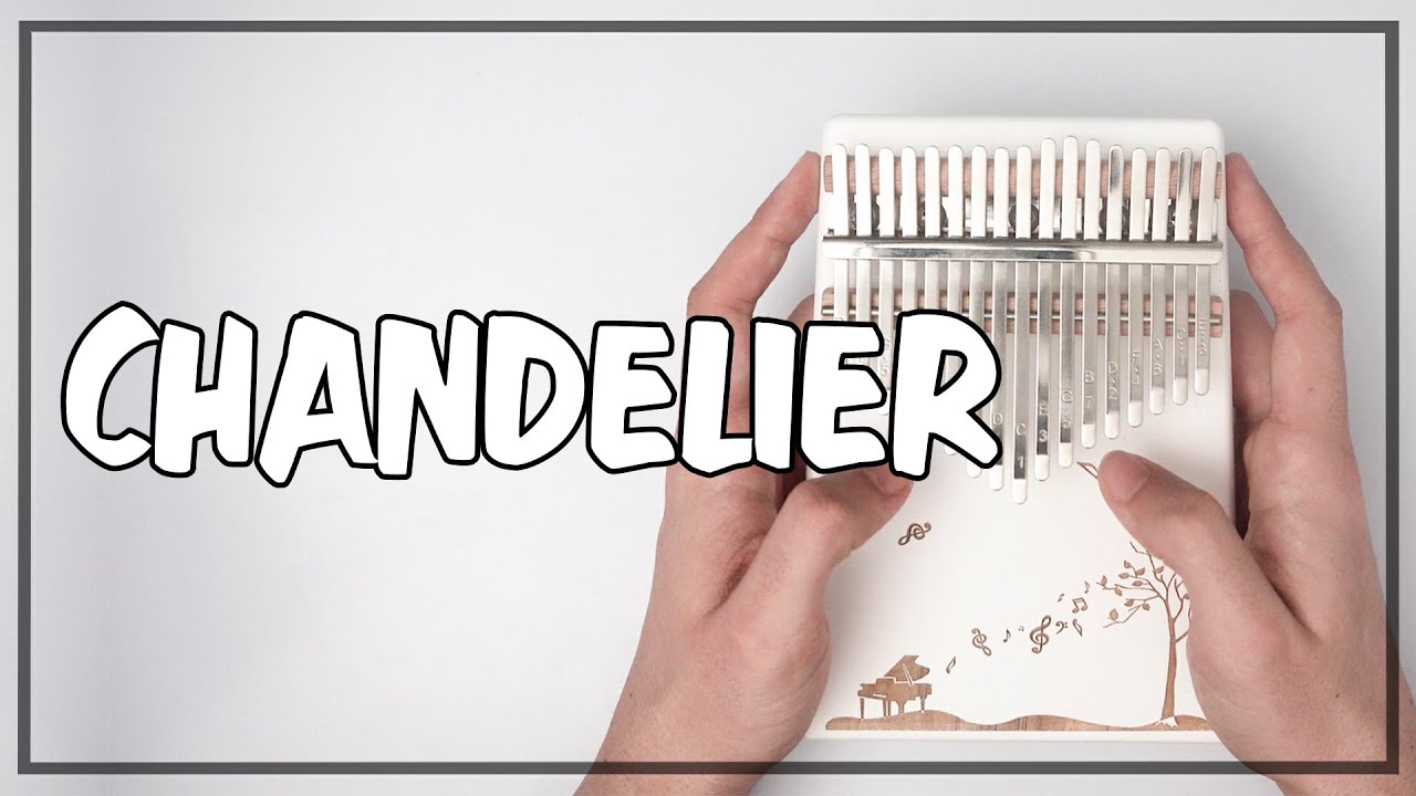 Chandelier Sia Kalimba Master Tutorial Versão Fácil Melodia YouTube