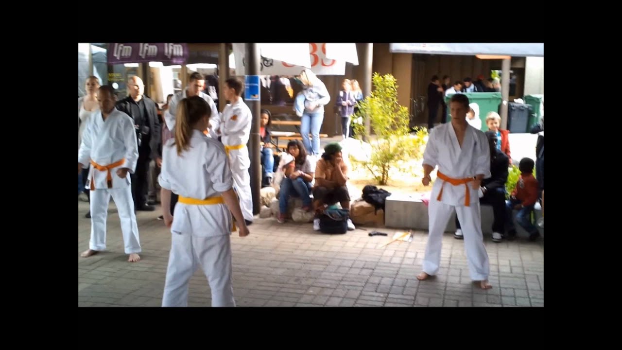 Démonstration de Karaté Kyokushin par le club d'arts martiaux Zen Do