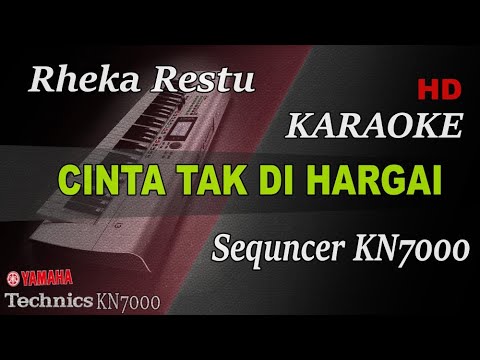RHEKA RESTU - CINTA TAK DIHARGAI || KARAOKE