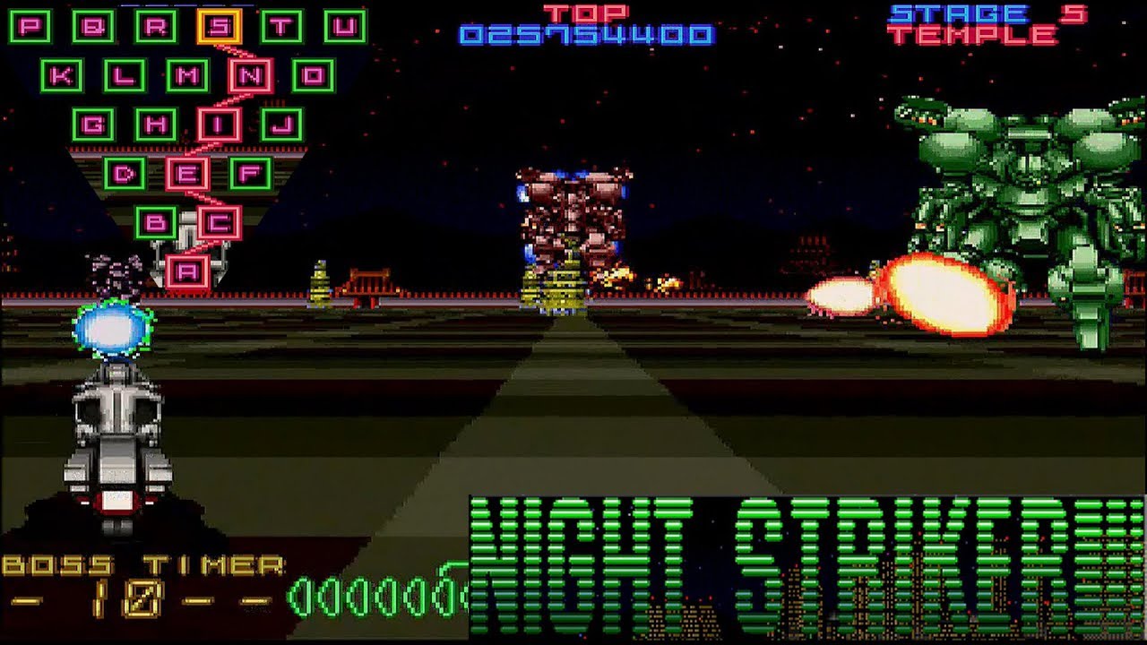 Night Striker - 1CC (ACEINS-Normal Play / Not MAME) / ナイトストライカー / 나이트 스트라이커