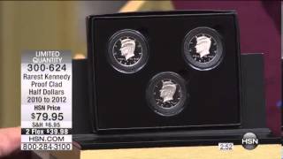 Rarest Kennedy Proof Clad Half Dollars 2010 to 2012