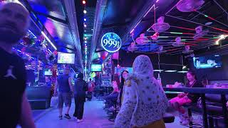 4K Bar Beer Town Myth Night. Pattaya Nightlife Thailand 27 January 2026