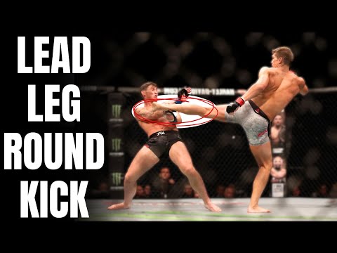I'm NOT A Fan Of Karate Style Lead Leg Roundhouse Kick (Better Alternatives)