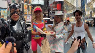 I Cooked For Strangers In New York City - Cosplay Edition Shorts Compilation