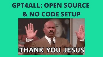 OPEN source GPT4ALL no Code Setup 🤯 Step by Step Guide