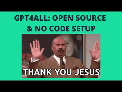 OPEN source GPT4ALL no Code Setup 🤯 Step by Step Guide