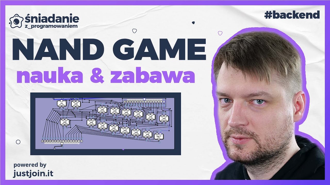 Budowanie komputera z logicznych układów cyfrowych - Nand Game