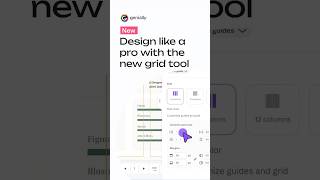 Design like a pro with the new grid tool!
